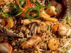 ARROZ CHAUFA DE MARISCOS